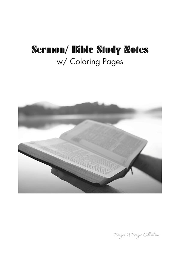 Sermon/Bible Study Notes