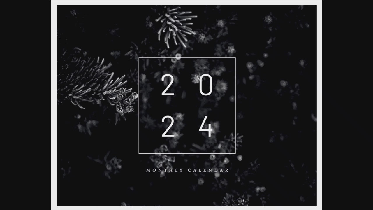 12 month calendar with holidays